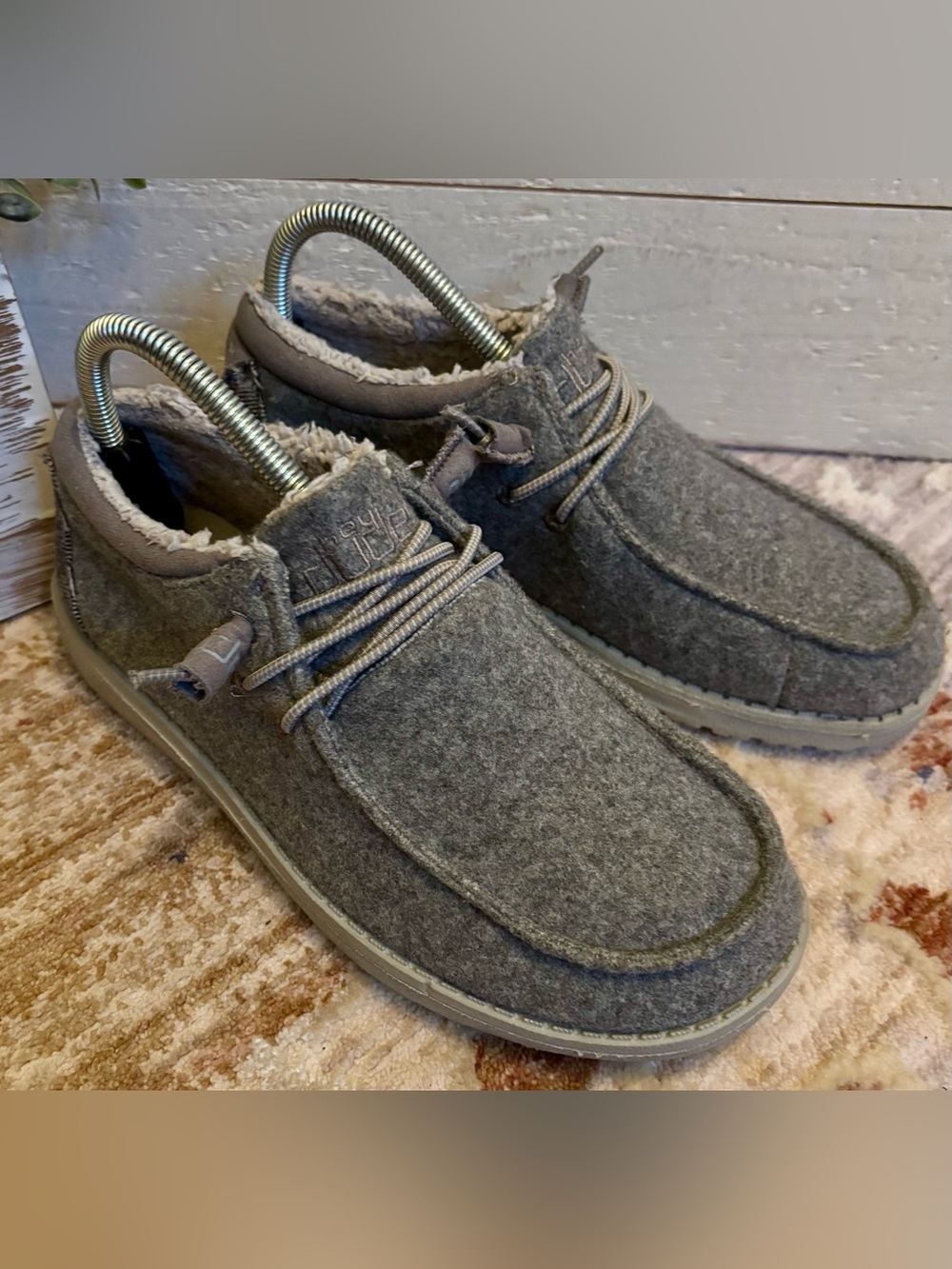 Hey Dude Cindy Wool Cozy Slip On Shoes